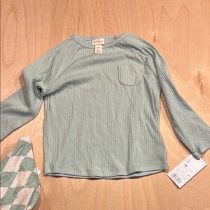 Cat & Jack Blue Long Sleeve PJ set